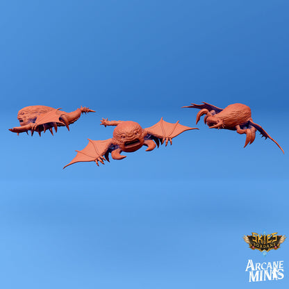 Siphit, Alien Flyer - Arcane Minis | 32mm | Stingray | Bug | Insect
