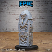 Ancient Egyptian High Priest - Epic Miniatures | Cone Desert | 28mm | 32mm | Egypt | Mummy Lord | Casket