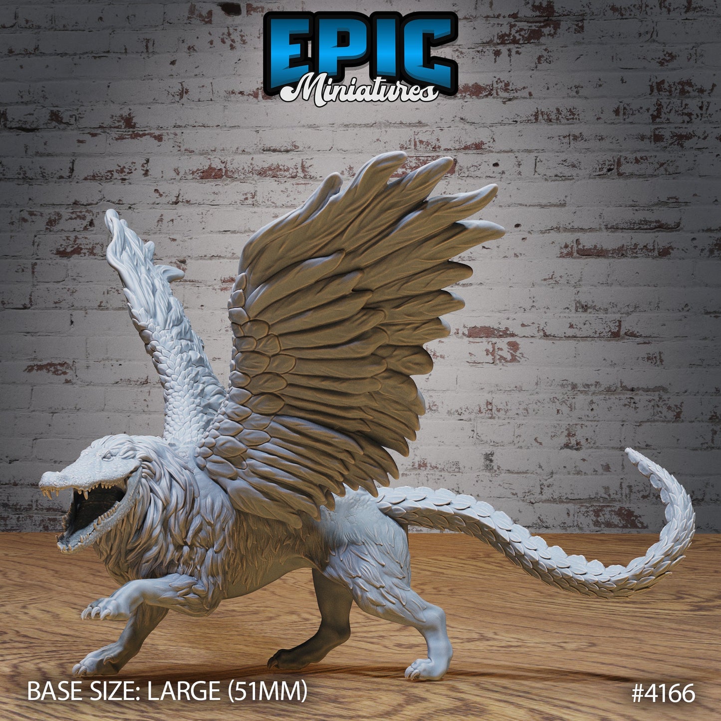 Ammit Beast - Epic Miniatures | Bone Desert | 28mm | 32mm | Egypt | Crocodile | Lion | Eagle