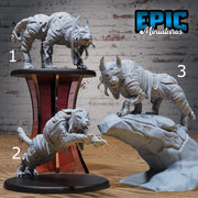 Lynx Mummy - Epic Miniatures | Bone Desert | 28mm | 32mm | Egypt | Guard | Undead