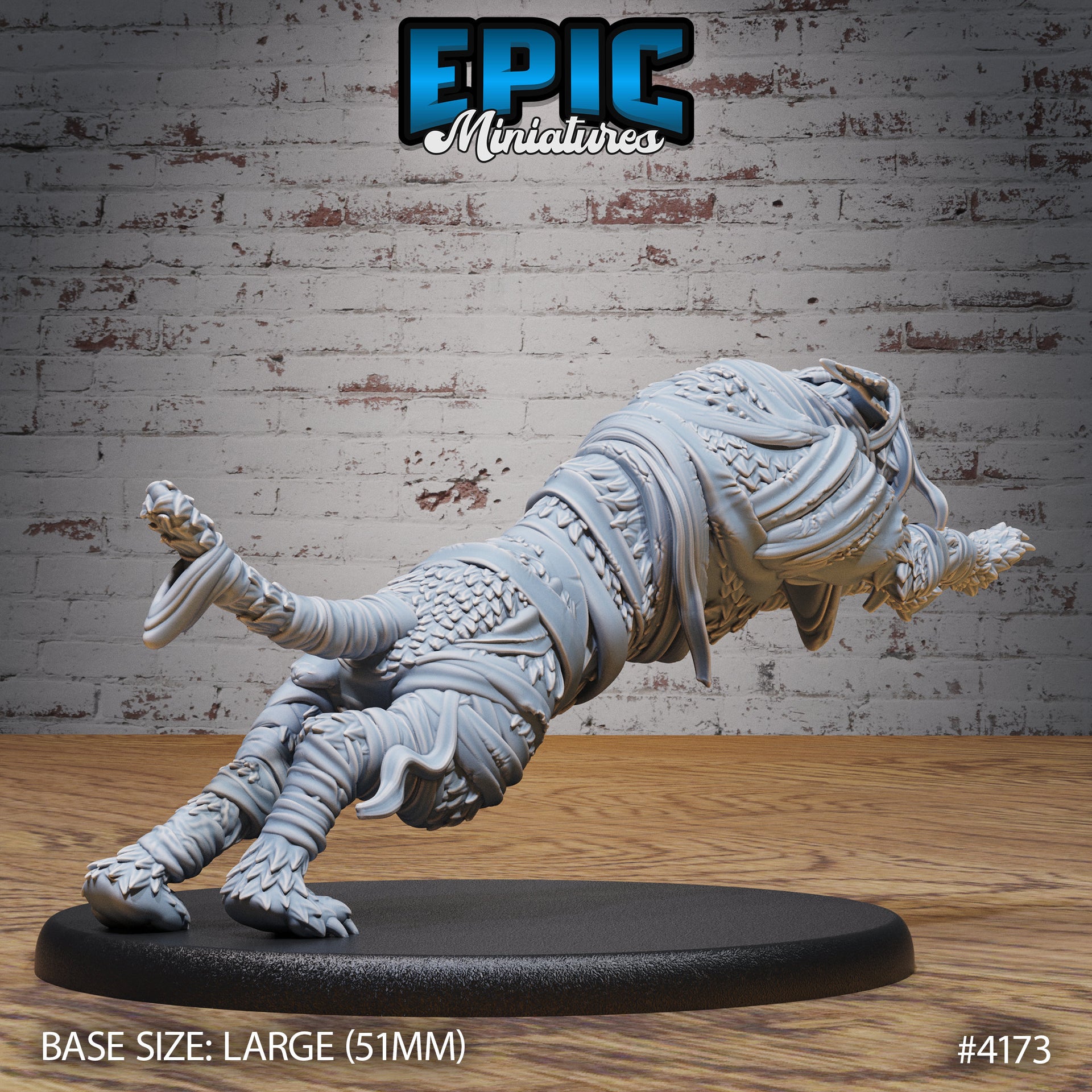 Lynx Mummy - Epic Miniatures | Bone Desert | 28mm | 32mm | Egypt | Guard | Undead