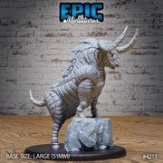 Metal Bull Gorgon - Epic Miniatures | Dwarf Mountain | 28mm | 32mm | Metal | Poison | Corrosive