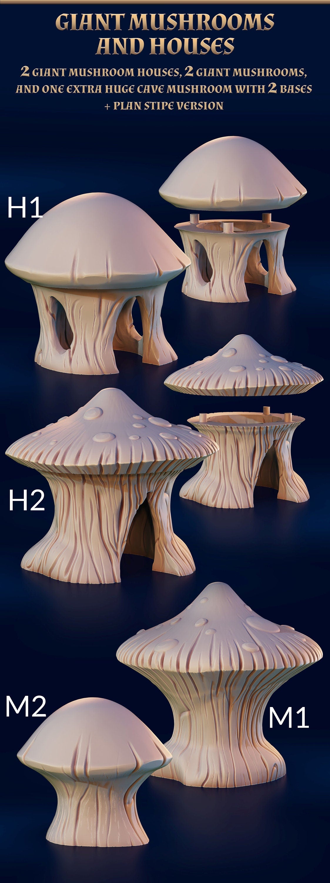 「高評価！」注目のレビュ Mushroom Giant House 3DHexes by Tunnels Fungal - テープ・マスキングテープ