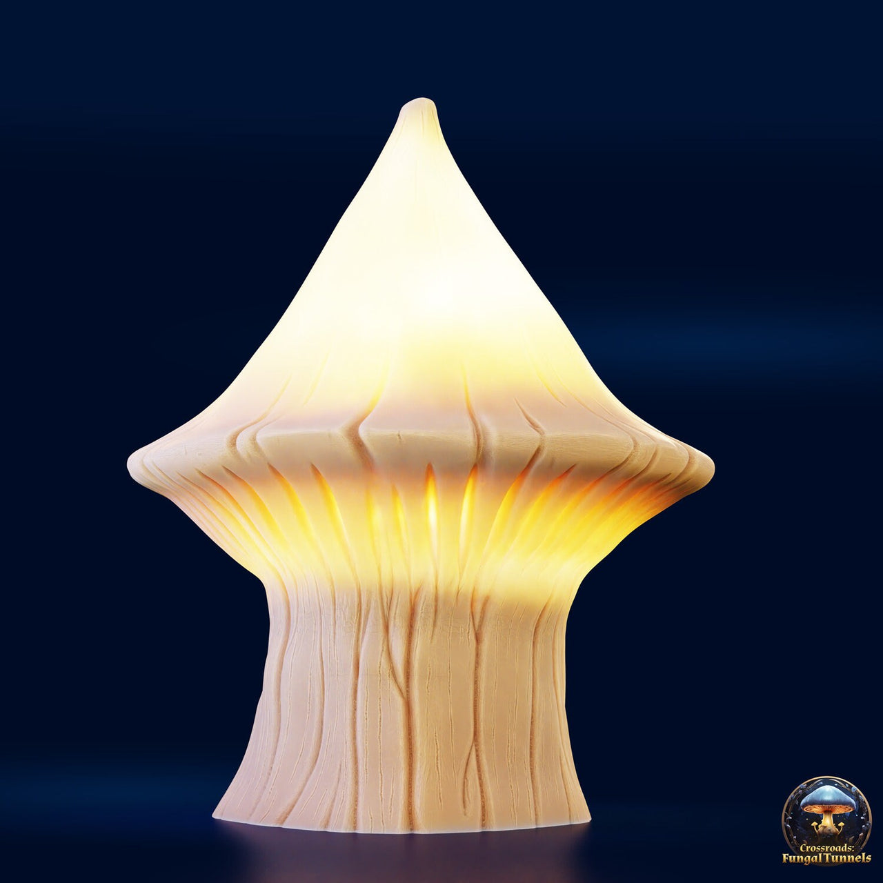 LED Mushroom Tealight Holder - Fungal Tunnels by 3DHexes | Big Fungus Terrain for Roleplaying and Gaming | Shroom