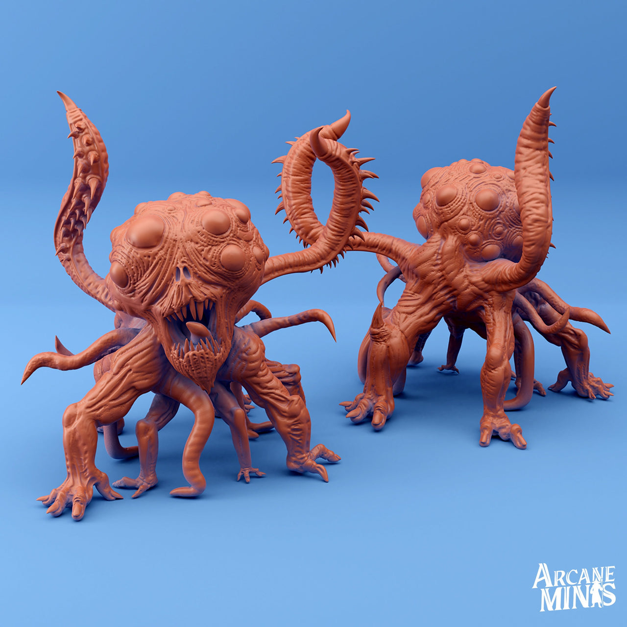 Kylax Stalker - Arcane Minis | 32mm | The Nightmare Express | Demon | Alien | Abomination