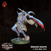 Sanguine Knights, Vampire Champion - Crippled God Foundry | 32mm | Rise of The Blood Queen | Fighter